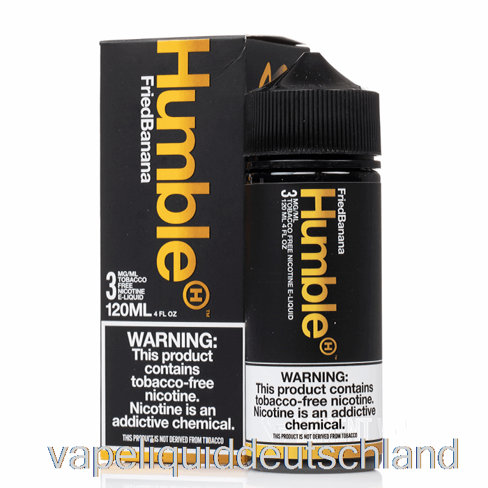 Gebratene Banane – Humble Juice Co – 120 Ml, 3 Mg Vape-Flüssigkeit